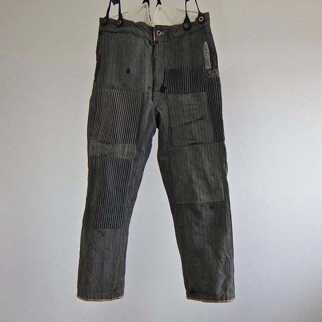 Vintage French Hard Patch Stripe Pants – nestofmanure