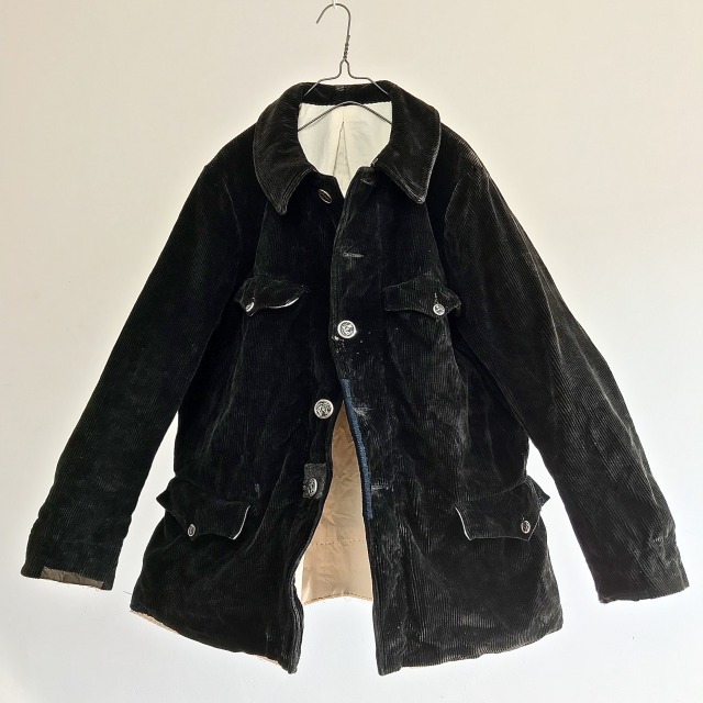 Vintage French Corduroy Hunting Jacket