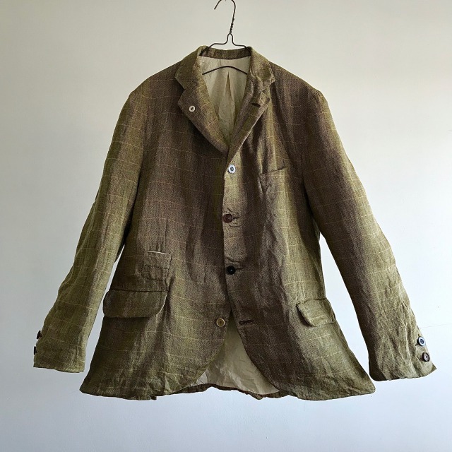 Vintage  True Pure Irish Linen Jacket