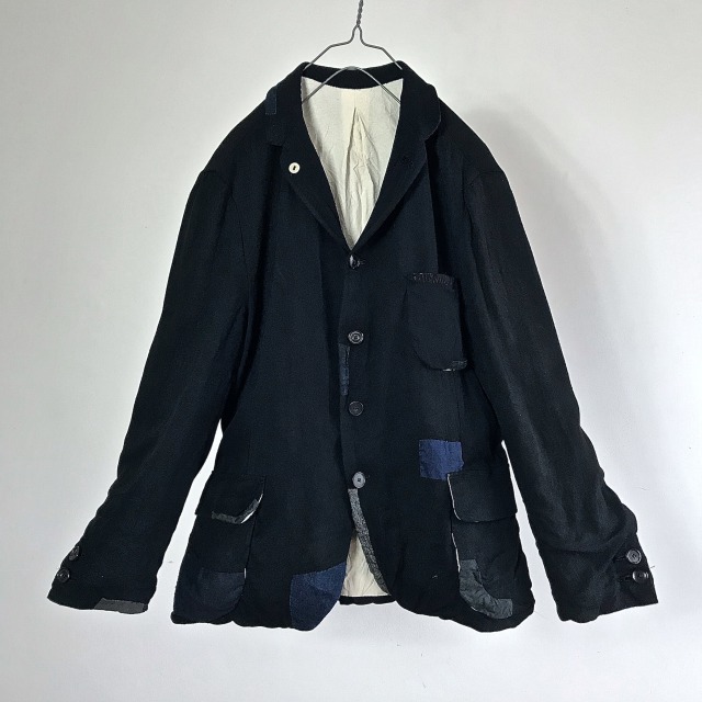 French Vintage Cotton/Viscose Doeskin Jacket