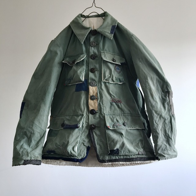 French Vintage “COLAMTISS”Canvas Hunting Jacket