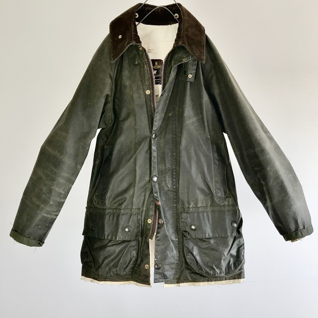 Vintage ALTERATION Waxed Cotton Jacket by Barbour