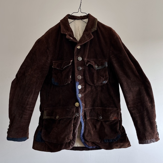 Vintage Fine Wale Corduroy  Custom Tailored Hunting Jacket