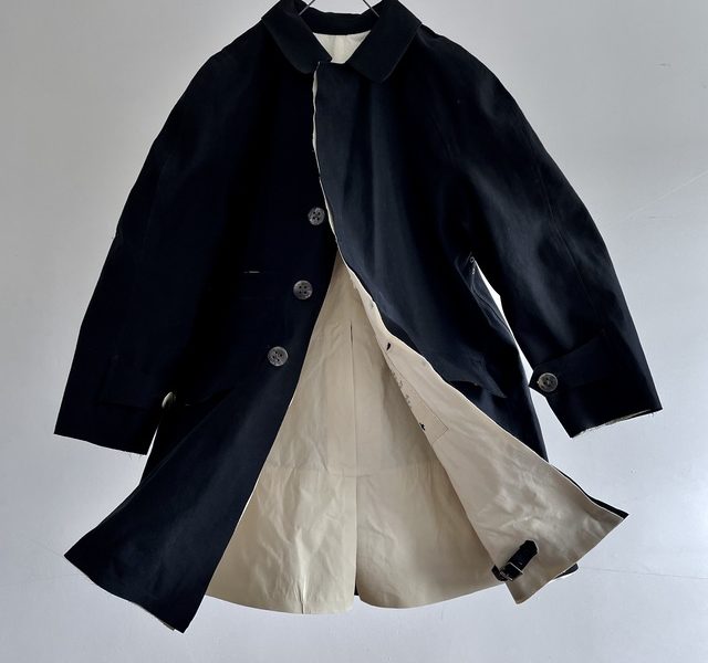 Vintage Mackintosh Cloth Made Riding Coat by “TRADITIONAL WEATHER WEAR LTD.”
